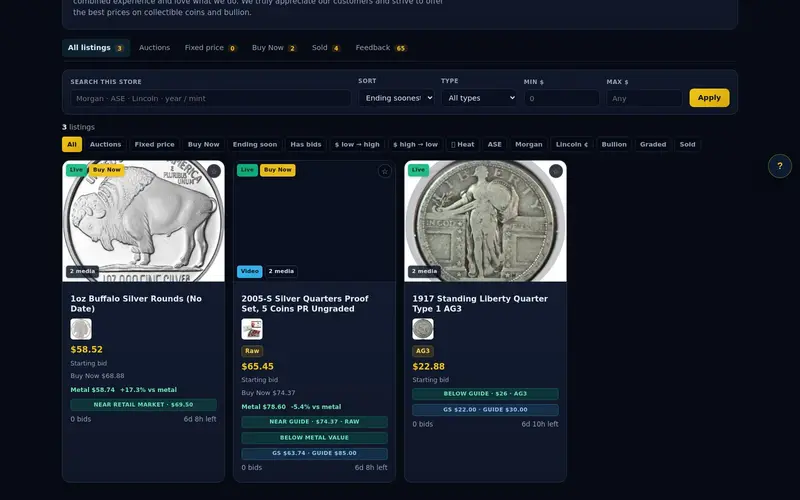 CDX Auction